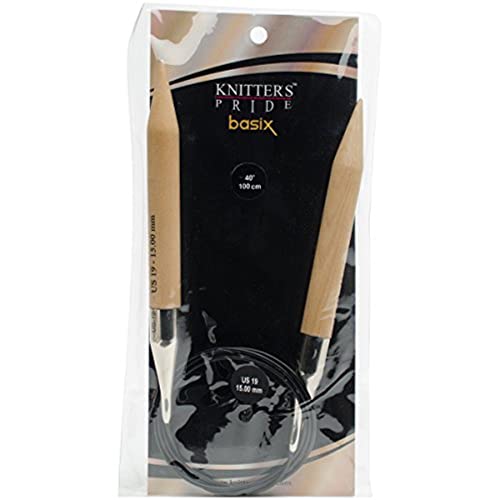 Knitter's Pride Basix Circular 40-inch (100cm) Knitting Needles; Size US 19 (15.0mm) 400244 - Image 4