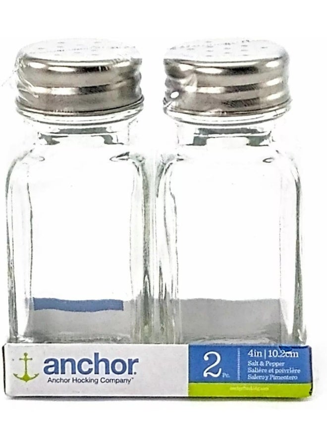Anchor Hocking, Salt and Pepper set - (97430) 2pc