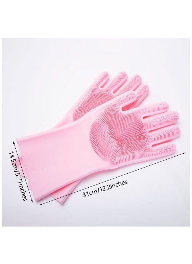 Generic Magic Silicone Gloves Reusable Cleaning Gloves  - Image 2