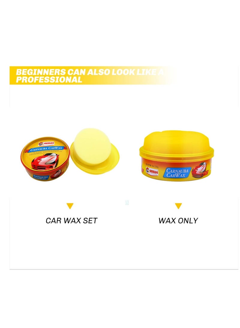 GETSUN Carnauba Car Wax Car Coating Nano Coating Bright | Scratch-resistant | Hydrophobic 230g - Image 5