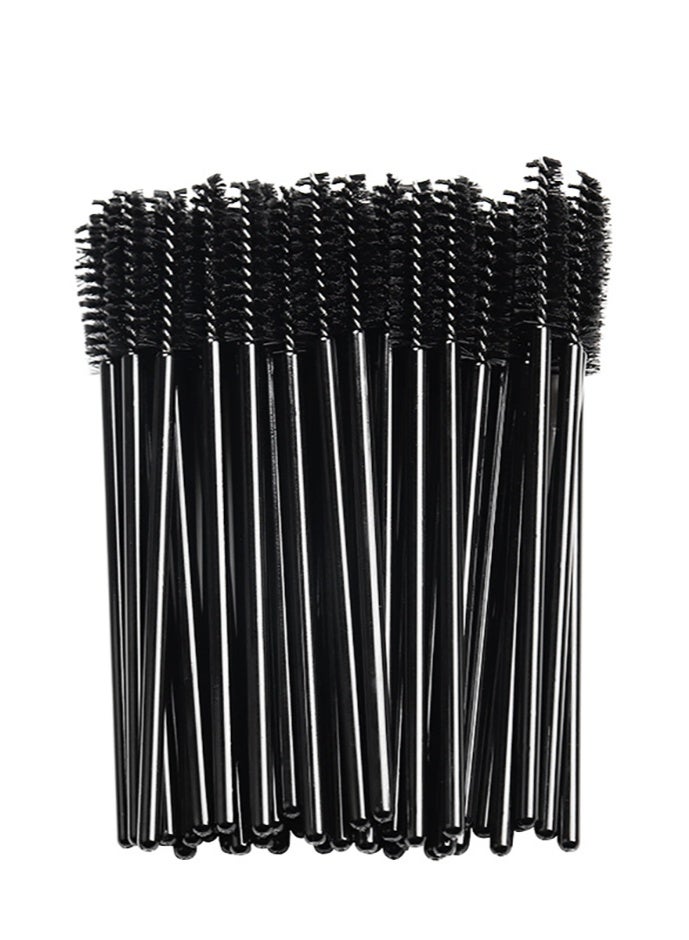 TIMEYUE 100PCS One-time Eyelash Brush, Extremely Fine Eyebrow Brush, Eyebrow Comb, Spiral-shaped Curved Head Eyelash Comb, Makeup Brush - Image 5