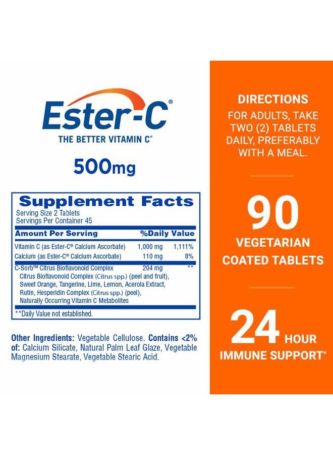 Sakoon nutrition 500 mg 24 Hour Vitamin C Tablets for Immune Support, Vitamin C Supplement, 90 Count - Image 2