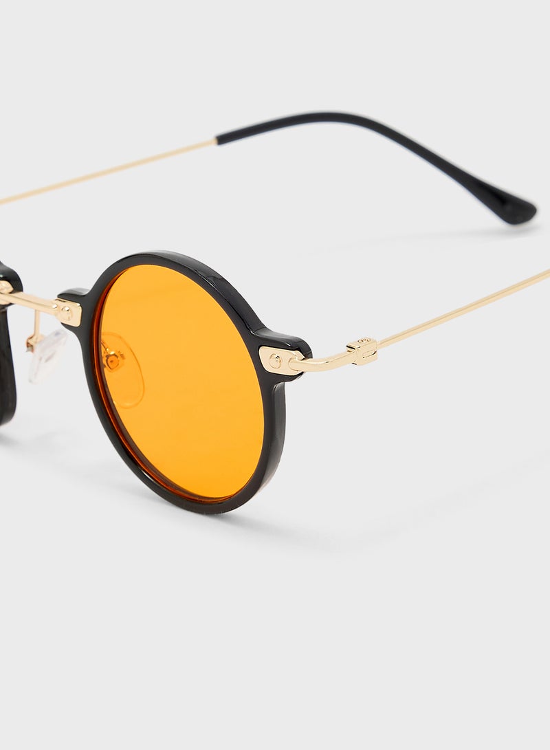 Asymmetric Square Round Casual Sunglasses