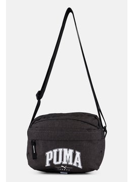 PUMA Men Brand Logo Cross Body Bag, Washed Black  - Image 1