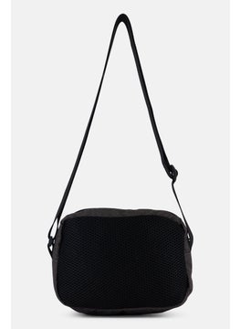 PUMA Men Brand Logo Cross Body Bag, Washed Black  - Image 2