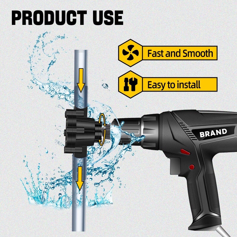 SUPAOSPG Hand Pump Water Drill Water Pump - Electric Drill Pump for Water Gasoline Oil Diesels Fluid Water Transfer Pump Mini Hand electric drill pump Pumping drill pump oil drill pump for water - Image 4