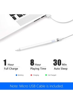 Generic Active Stylus Digital Pen for Touch Screens,Compatible for iPhone 6/7/8/X/Xr iPad Samsung Phone &Tablets, for Drawing and Handwriting on Touch Screen Smartphones & Tablets (iOS/Android)  - Image 4