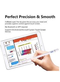 Generic Active Stylus Digital Pen for Touch Screens,Compatible for iPhone 6/7/8/X/Xr iPad Samsung Phone &Tablets, for Drawing and Handwriting on Touch Screen Smartphones & Tablets (iOS/Android)  - Image 3