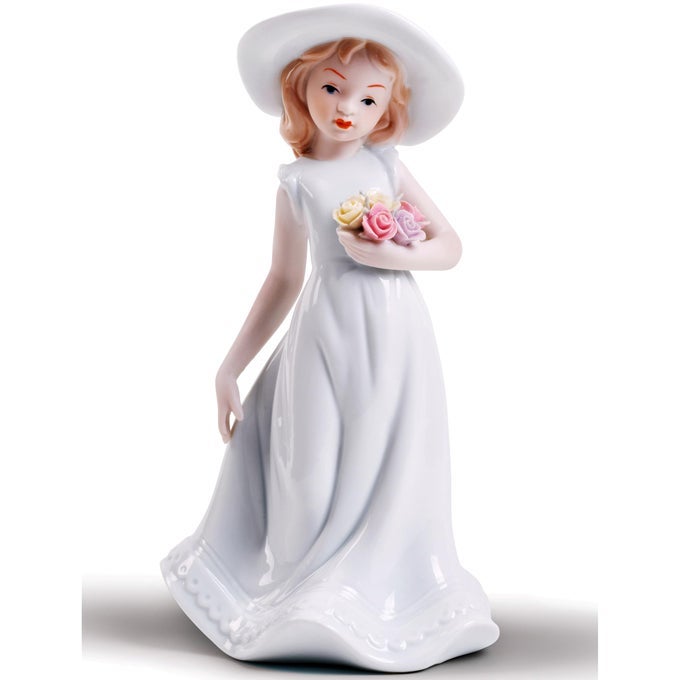 Porcelain Figurine Thinking of You Memorabilia Wedding Gifts Statue Home Decor