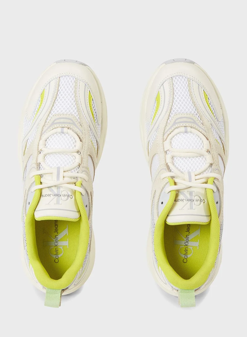 Calvin Klein Jeans Lace Up Low Top Sneakers
