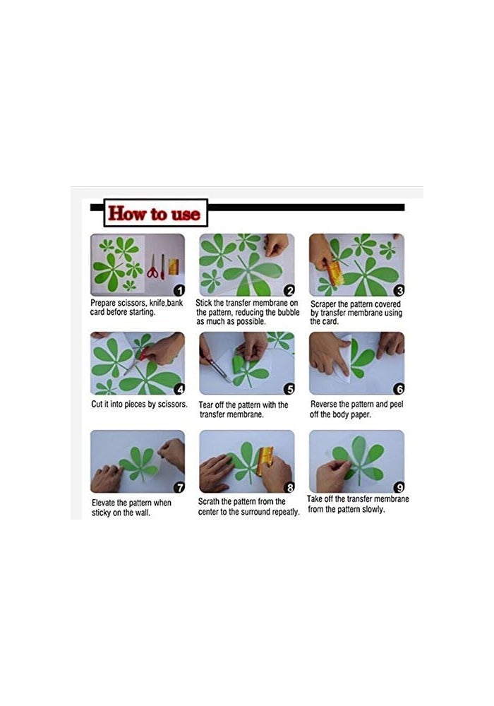 BPA Small Football Pattern Wall Stickers - Image 5