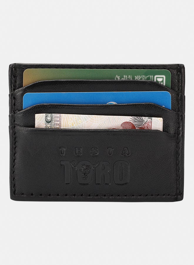 Testa Toro Men’s Compact Genuine Leather Wallet – Sleek & Practical – Holds All Your Cards and Cash - Image 1