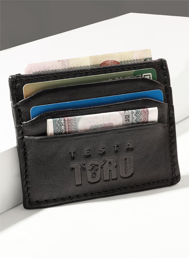 Testa Toro Men’s Compact Genuine Leather Wallet – Sleek & Practical – Holds All Your Cards and Cash - Image 5