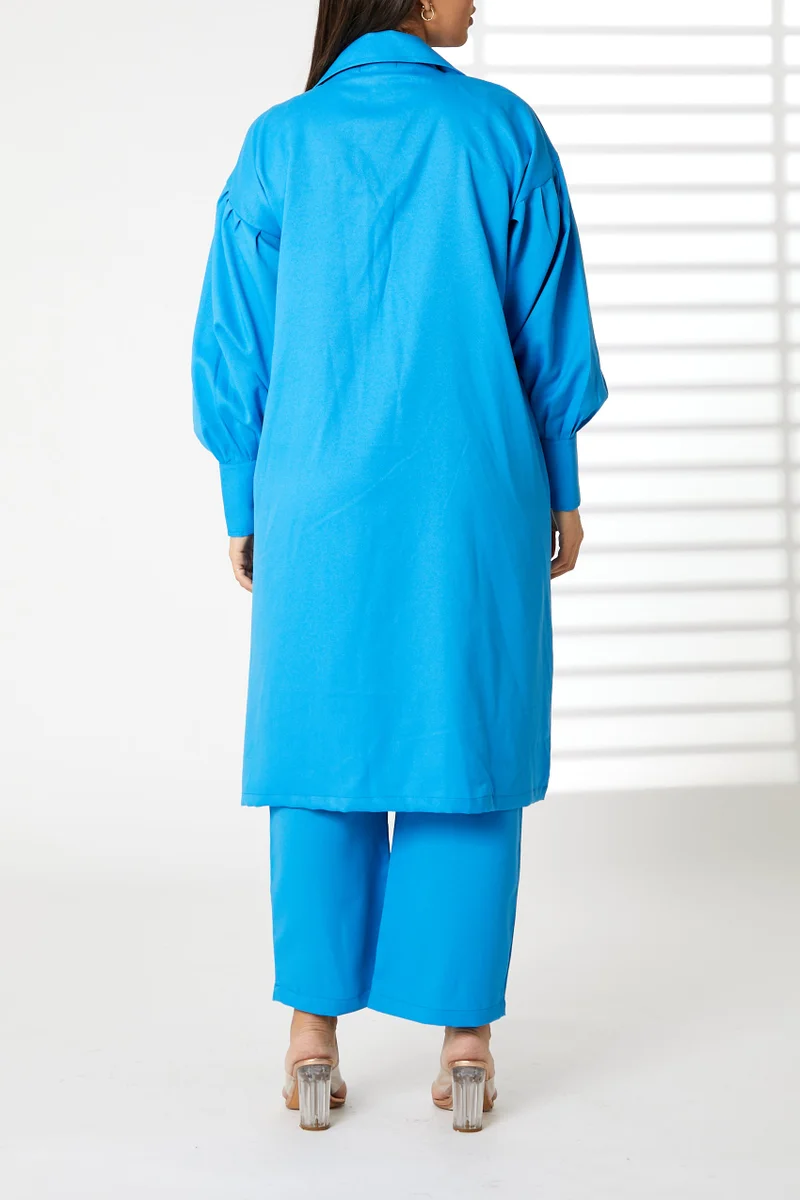 Moistreet  Barbie Crepe Trench Coat Set for Women | Best Price UAE