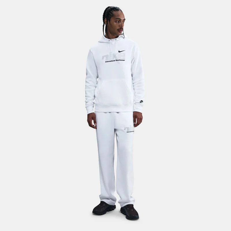 Nike White Men's Sportswear Club Fleece Hoodie for Men | Best Price UAE