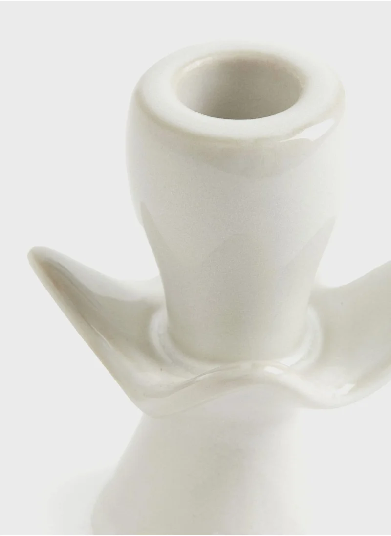 اتش اند ام Stoneware Candlestick
