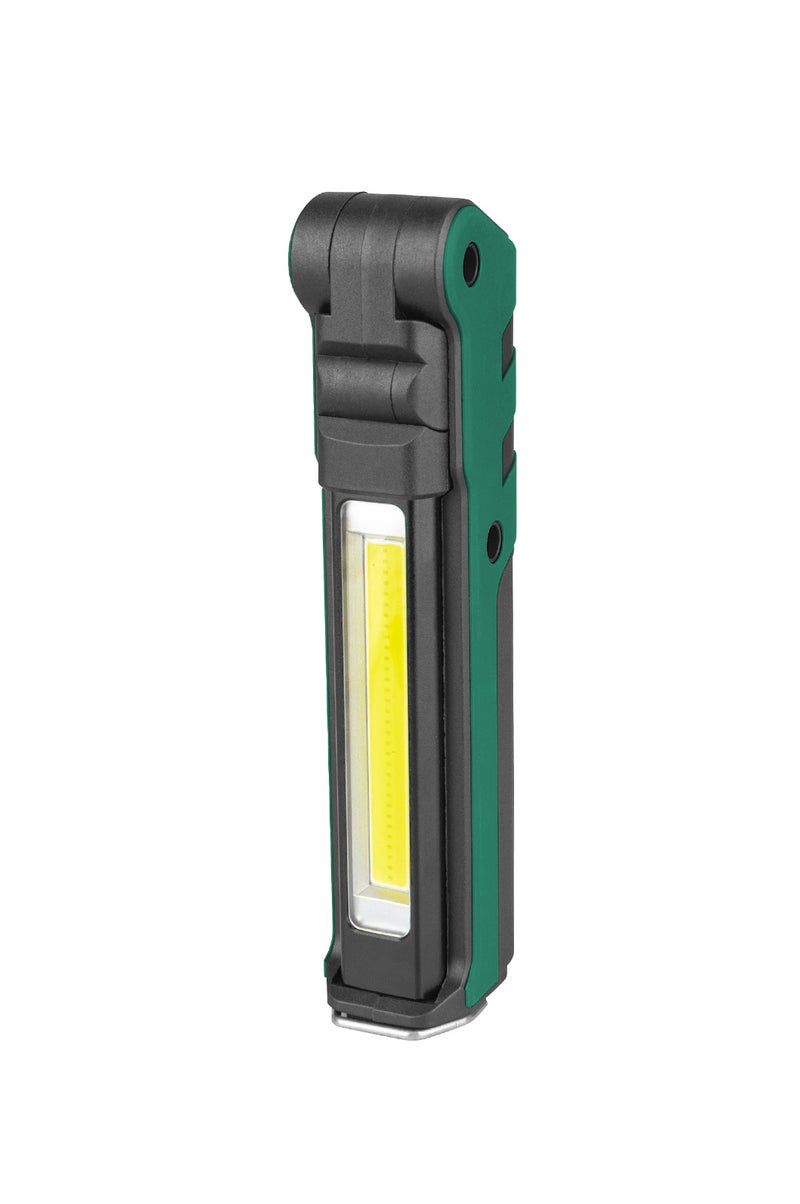 COB LED Work Light USB Rechargeable Folding Portable Green Green