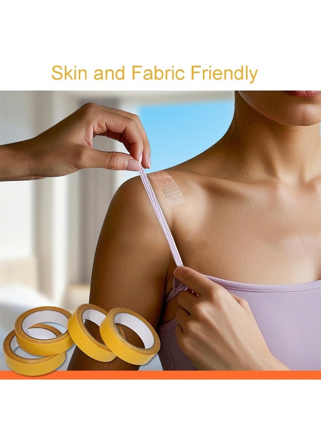 Double Sided Fabric Tape Heavy Duty for Clothes, 20mx2cm(66ftx0.79inch) Adhesive Stick Hem Tape No Sew No Iron No Residue, Perfect for Carpet Clothing Curtain Craft and DIY - Image 2