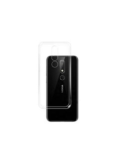 Cover Case for Nokia 6.1 Plus Nokia X6 Silicone TPU Soft - Clear