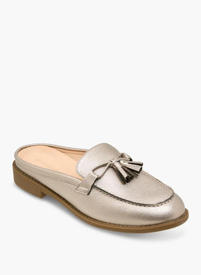 لو كونفورت حذاء نسائي بتفاصيل شراشيب