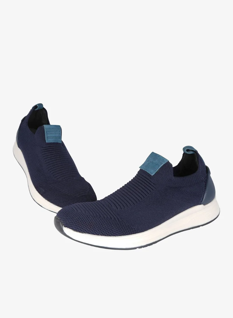 DEMOCRATA 032-114 Democrata Mens Journey Extra Soft Blue Denim Sneakers 265103-002