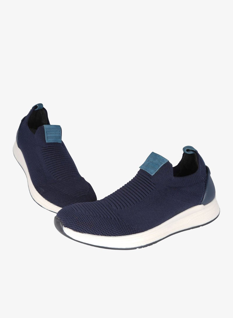 DEMOCRATA 032-114 Democrata Mens Journey Extra Soft Blue Denim Sneakers 265103-002 - Image 2