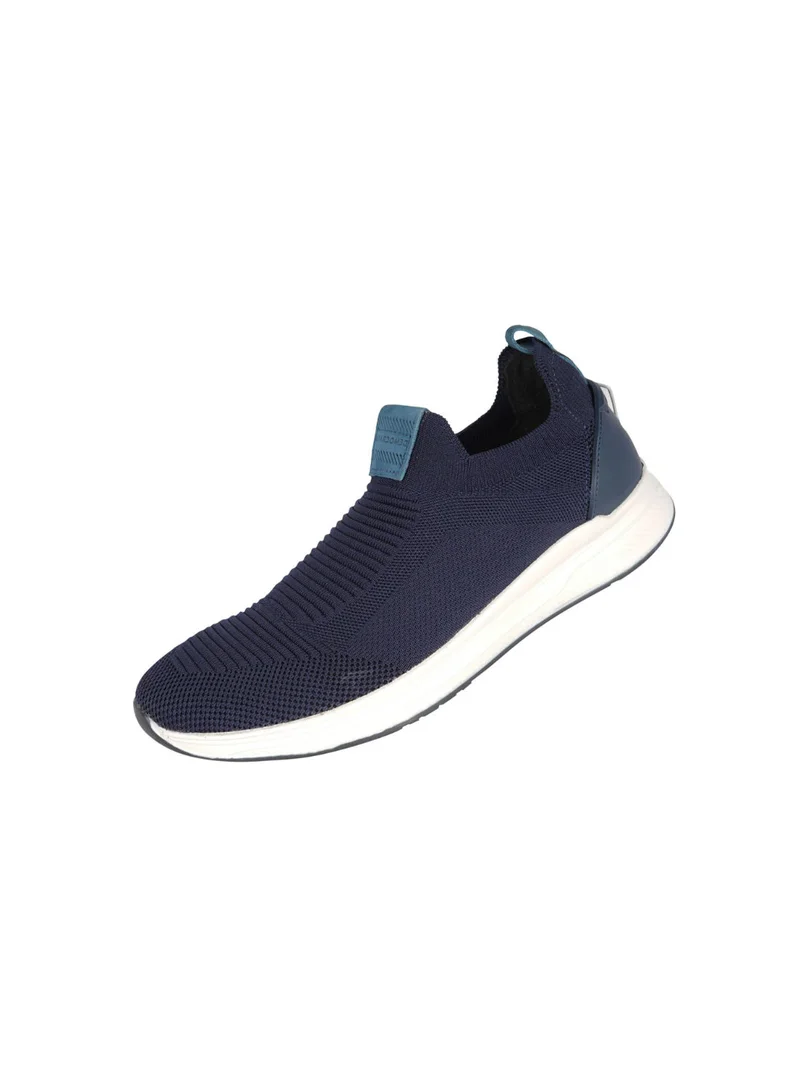 DEMOCRATA 032-114 Democrata Mens Journey Extra Soft Blue Denim Sneakers 265103-002