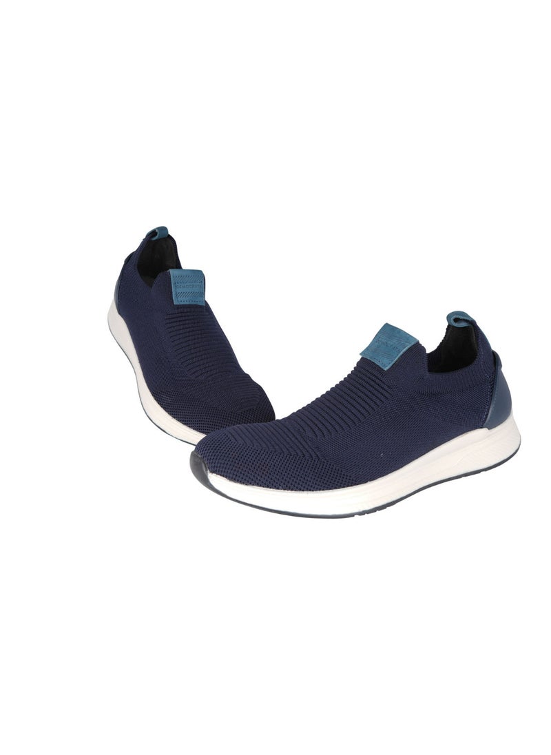 DEMOCRATA - 032-114 Democrata Mens Journey Extra Soft Blue Denim Sneakers 265103-002 - Image 1