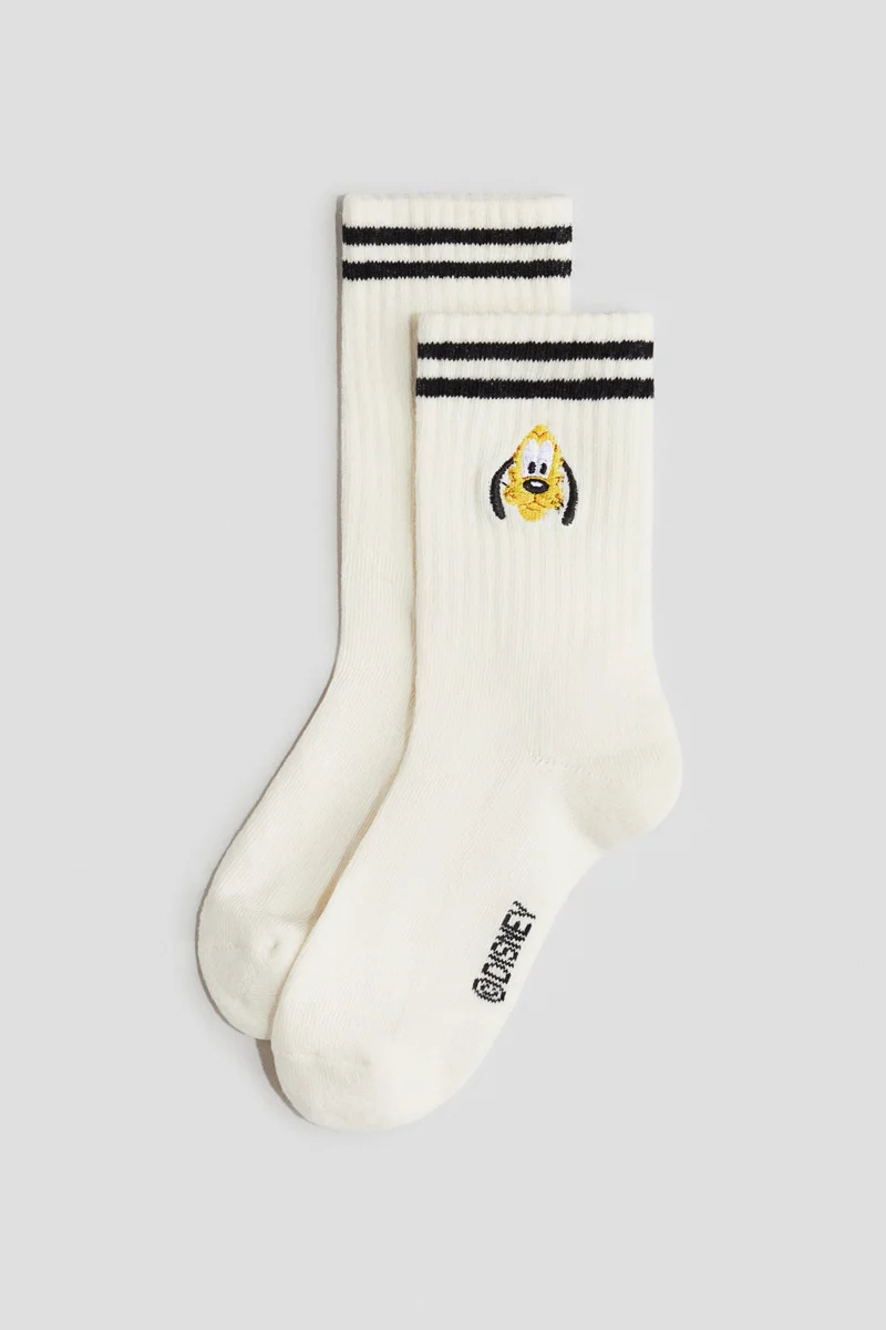 H&M 5-pack intarsia motif socks