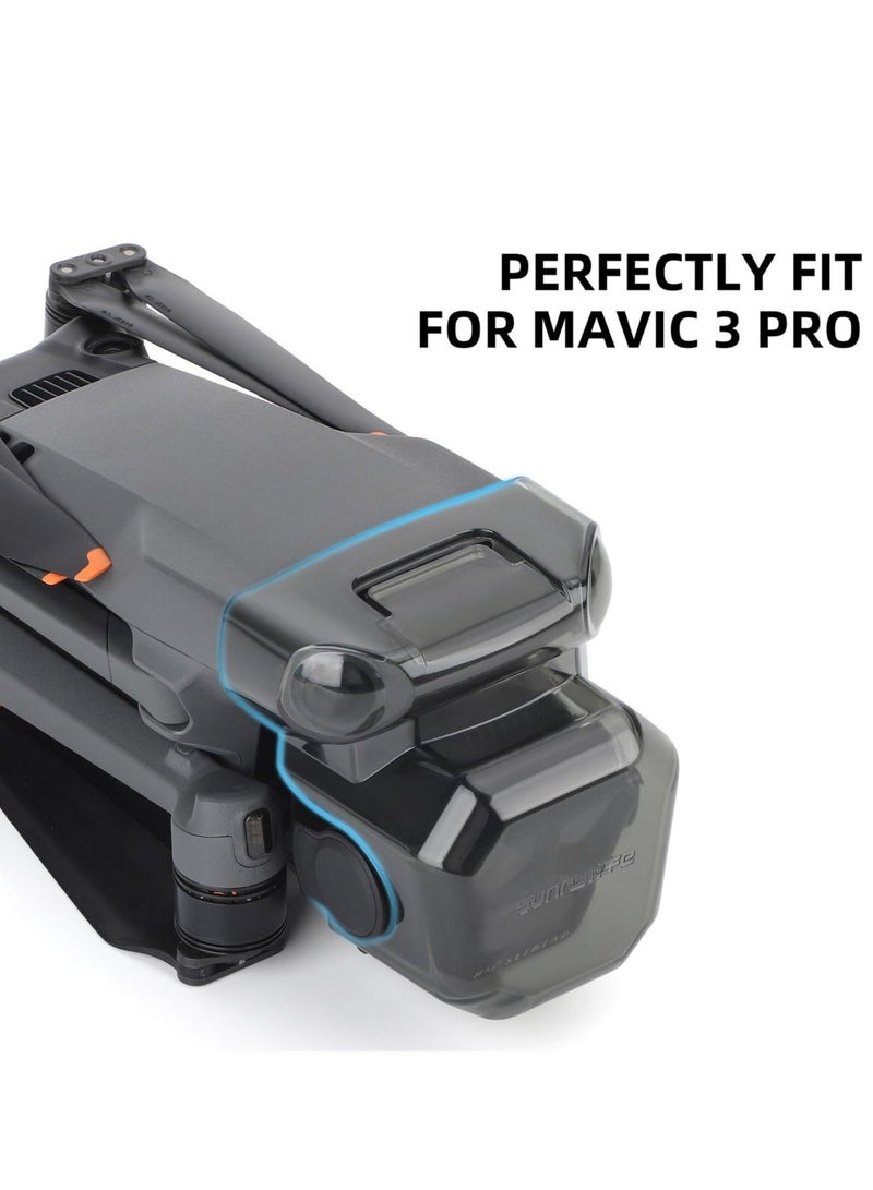Captaintech Lens Cap for Mavic 3 Pro, Compatible with DJI Mavic 3 Pro Drone Accessories, Gimbal Guard Vision System Protector Lens Cover - Image 3