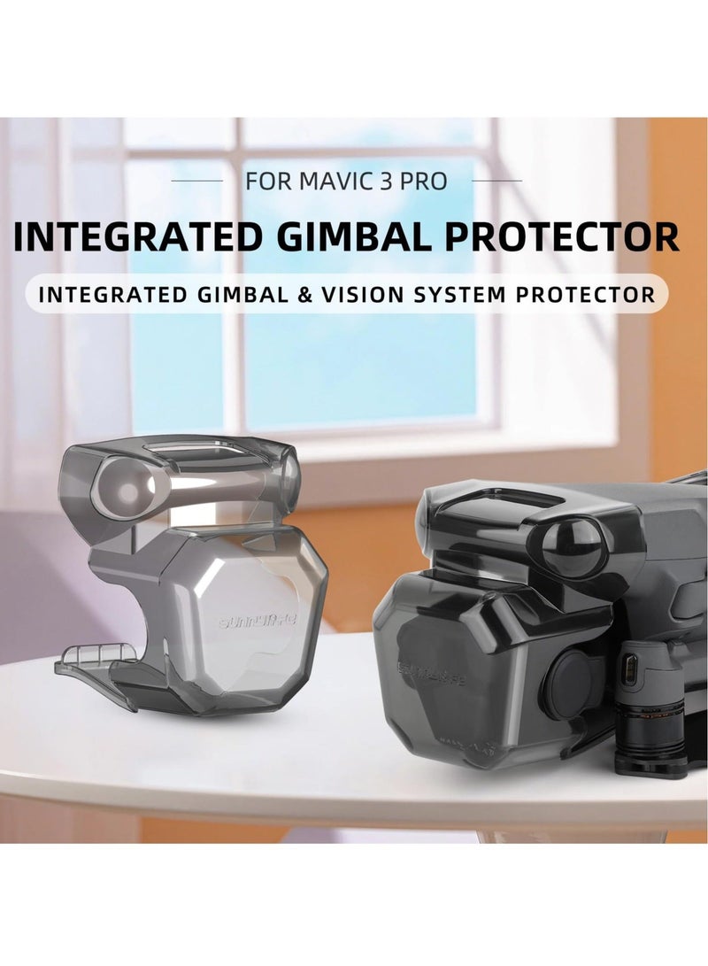 Captaintech Lens Cap for Mavic 3 Pro, Compatible with DJI Mavic 3 Pro Drone Accessories, Gimbal Guard Vision System Protector Lens Cover - Image 2