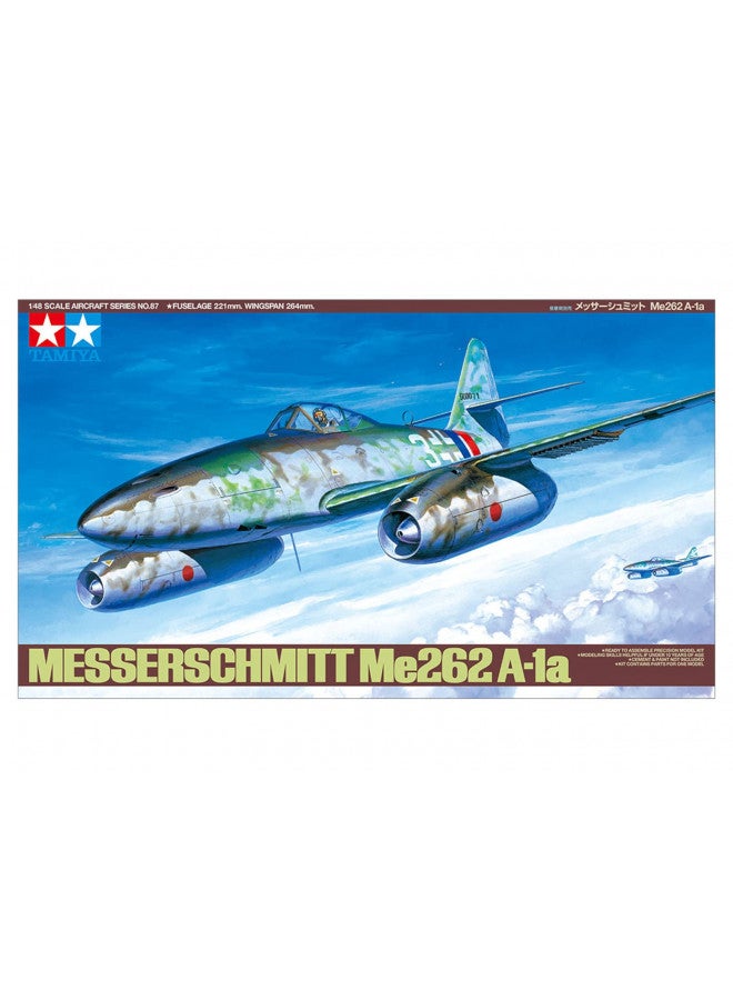 Tamiya Models Messerschmitt Me 262A-1a Model Kit - Image 2
