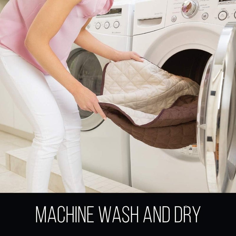 Sofa Cover for Loveseat 2 Seater, Reversible Couch Protector for Pets and, Slipcover to Help Guard from Spills, Hair and Scratches, SB-280 - Image 2