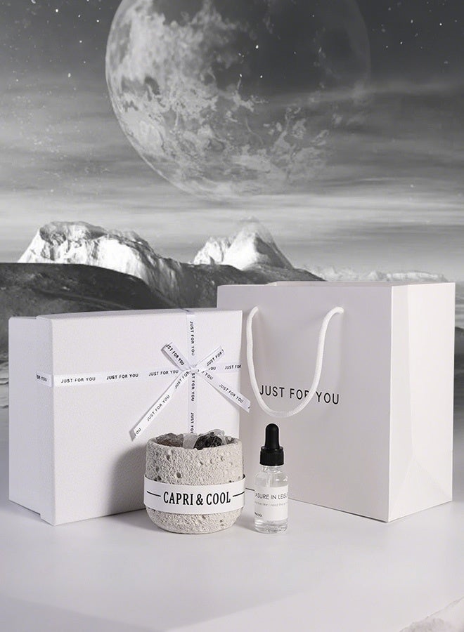 Just For You Crystal Aromatherapy Stone Gift Set, Home Fragrance Decor with Essential Oil, Elegant Scented Gift Box for Bedroom, Office & Gifting - Image 1