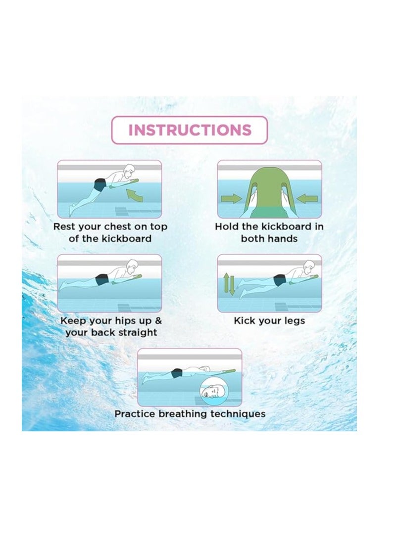 ENDLESS  Swimming Kickboard With Comfortable Design | Material : EVA |  For Beginners Swimming Training Floaters | For Kids and Adults Floating Pads - Image 5