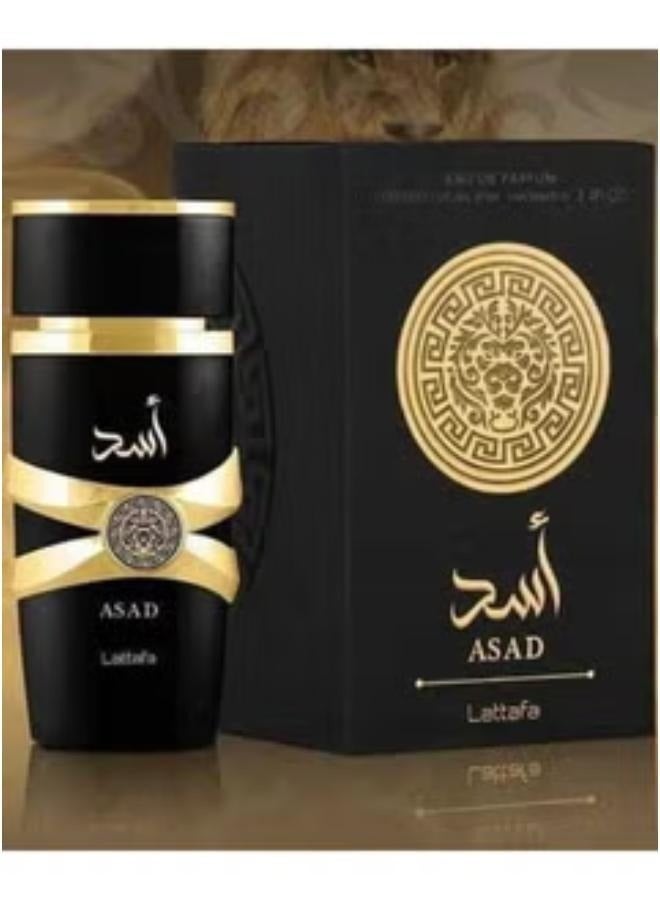 Lattafa Asad for Men by Lattafa Eau de Parfum 100ml - Image 1