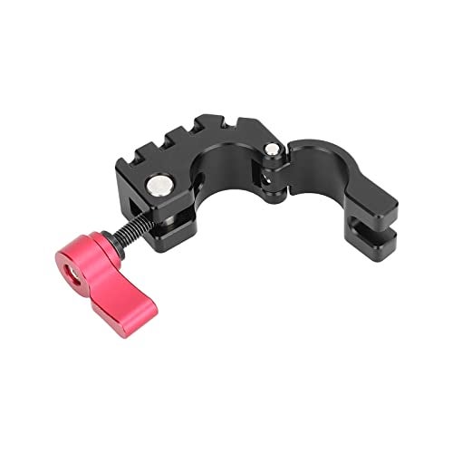 CAMVATE 19mm Rod Clamp with 1/4 & 3/8 Anti-Twist Mount (Red Locking Lever) - 3268 - Image 5