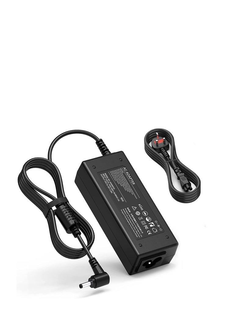 Terabyte 19.5V 3.34A 65w AC Adapter Charger for Dell Chromebook,Laptop 11 3180 3189 3120 Inspiron 15 3520 3521 3531 3541 3542 3543 3537 3458 15R 5520 5521 7520 N5110 N5040 N5050 5547 P26E LA65NS2-01 HA65NM130 - Image 1