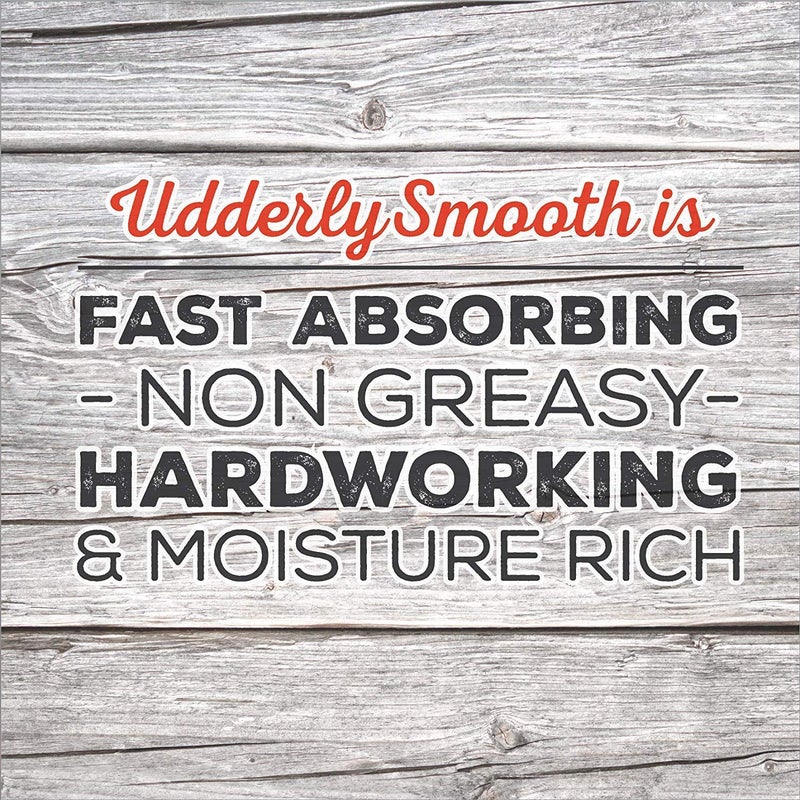 UDDERLY SMOOTH Foot Cream with Shea Butter, Lightly Scented, 8 Ounce Jar - Image 4
