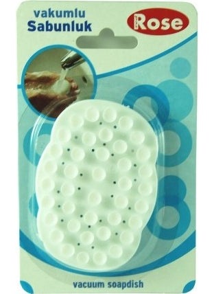 Modatools Soap Dish Vacuum White Rose 26641S 
