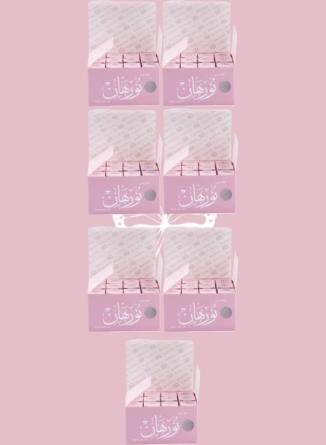 Banafa 84 Pieces Nurhan Pink Perfume Oil 3 ml - Image 1