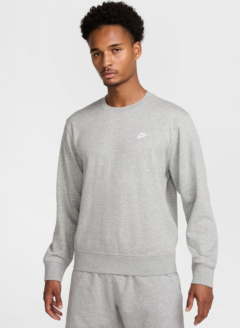 نايكي سويت شيرت كلوب فليس بياقة دائرية - Image 1