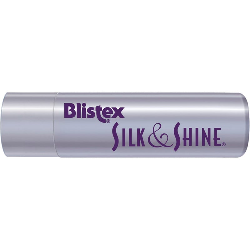 Blistex Silk & Shine Lip Moisturizer â€“ Enhancement Series, Real Silk Extract, Infused with Vitamins B5 & E, 0.13 oz (3.69 g) - Image 2