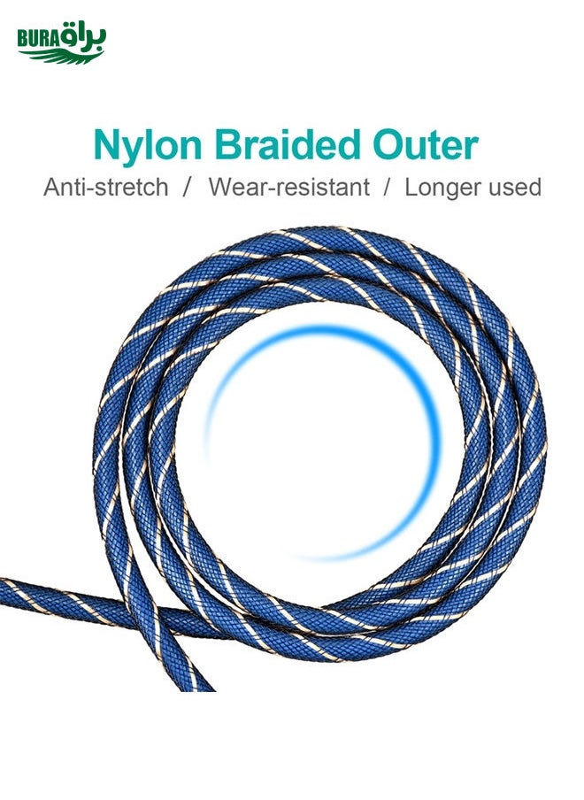BURAQ EMK 90 Degree Swivel Adjustable Right Angled 360 Degrees Rotatable Plug Nylon Woven Mesh Optical Audio Cable, Cable Length:8m(Blue)  - Image 4