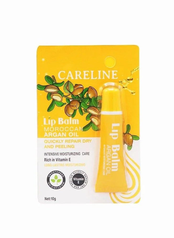 Careline Two Pieces of Moroccan Argan Oil Lip Balm - 10 Gm - Image 2