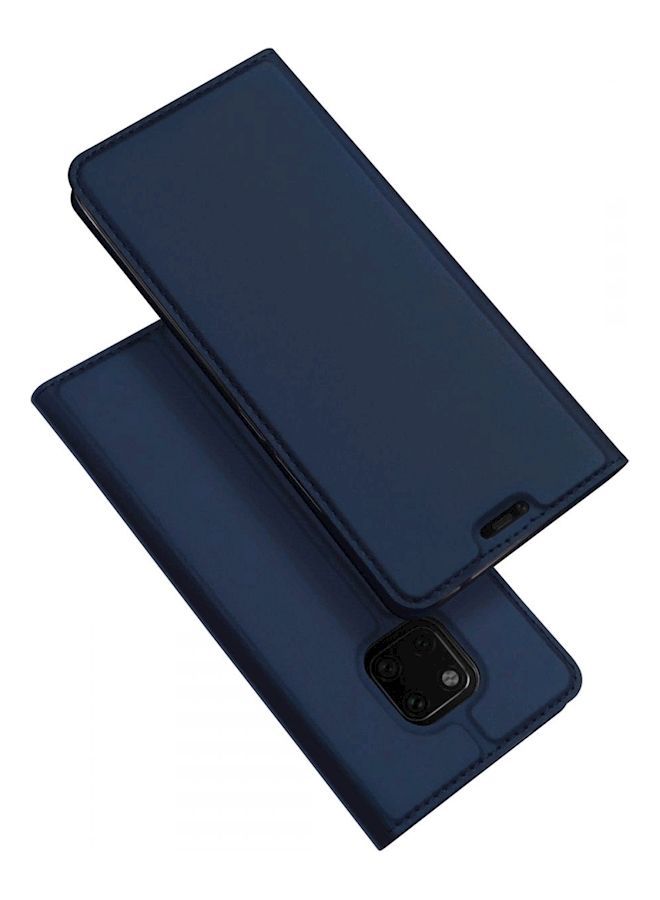 NIBEMINENT Protective Wallet Card Case Cover For Huawei Mate 20 Pro Blue  - Image 2