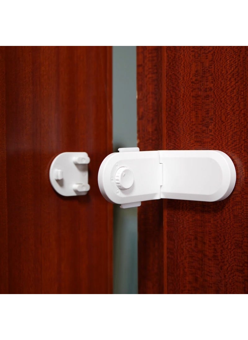 Agubugu Baby Combination Multi-Purpose Angle Wardrobe Drawer Lock  - Image 4