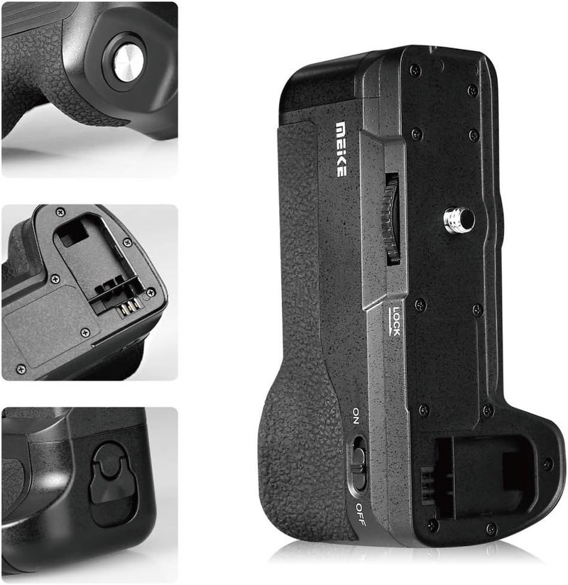Meke Meike MK-A6300 PRO Battery Grip Built-in Remote Controller Up to 100M to Control Shooting for Sony A6100 A6400 A6300 A6000 Cameras - Image 5