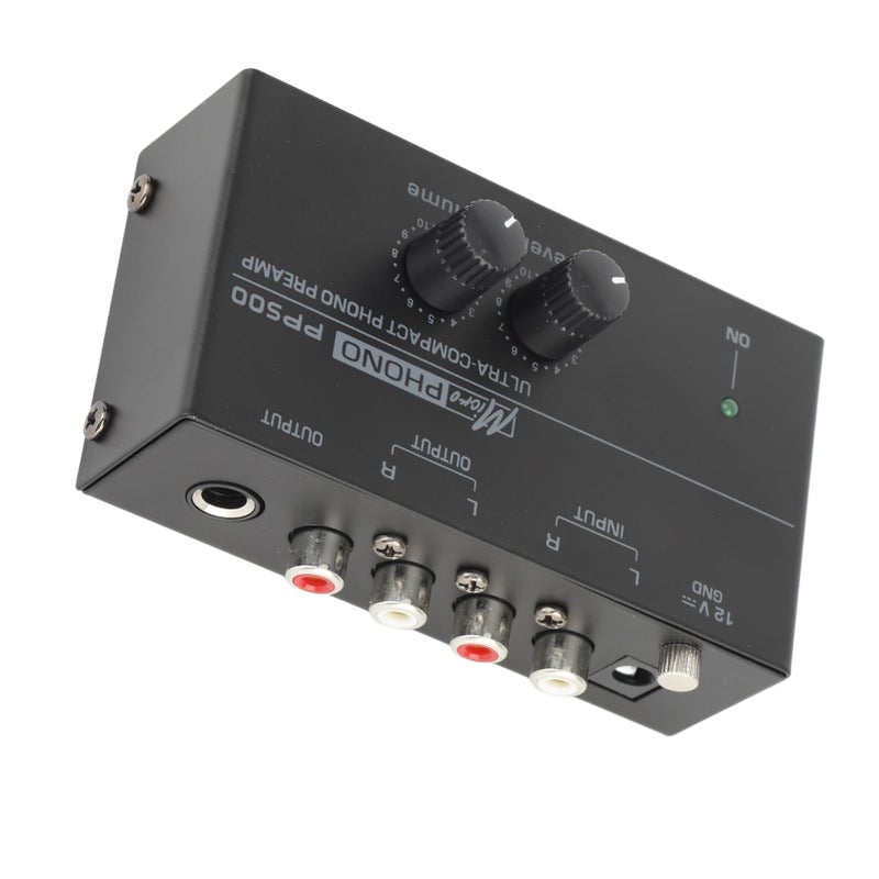Phono Preamplifier RIAA Equalization Converts Phono to Line Level US Plug - Image 2