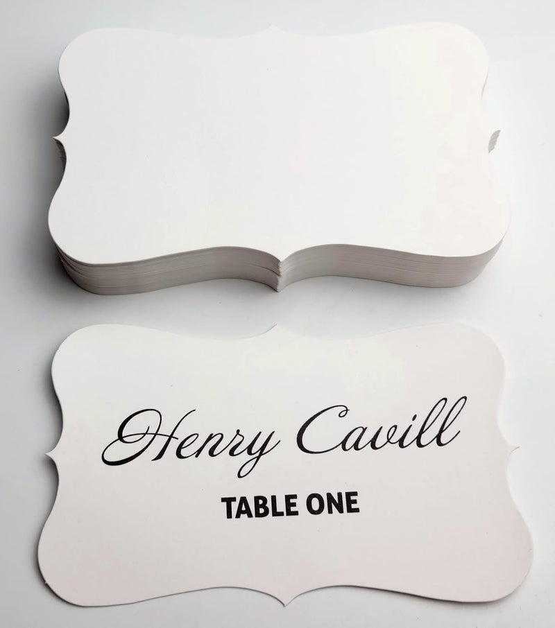 PPAPPAPPIYO 3x5 White index card stock / Set of 50 Blank index cards 350gsm (white) - Image 4